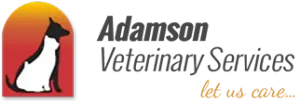 A logo with a silhouette of a sitting dog against a red-orange gradient background on the left. To the right of the silhouette is the text "Dogs Trust" in gray and "A dog is for life" in orange, reflecting their commitment to lifelong care, much like your trusted veterinarian.